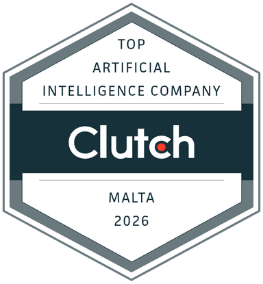 Badge of Top-Clutch-AI-Company-Malta-2026