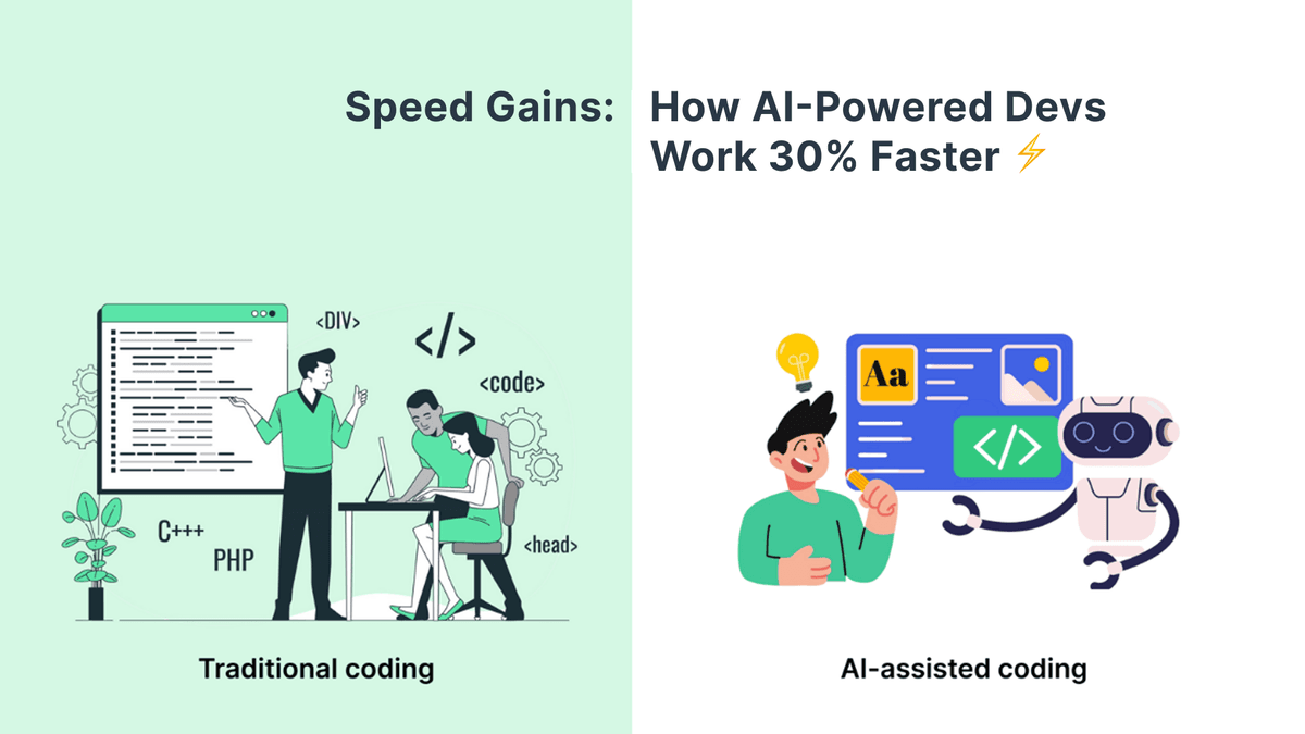 AI-assisted developers deliver 30% faster
