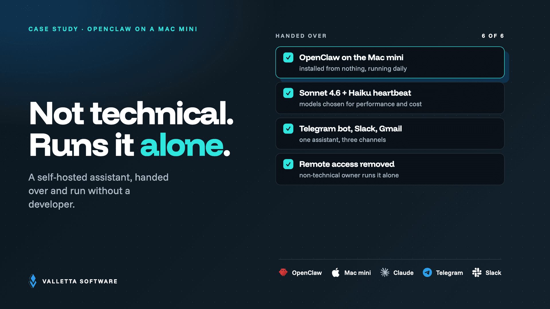 From Zero to a Self-Hosted AI Assistant: OpenClaw on a Mac Mini for a Non-Technical Owner